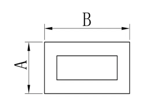 アルミ角パイプと長方形材